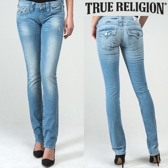 True Religion Denim - 🎄True Religion Light Straight Flap Pocket Jean